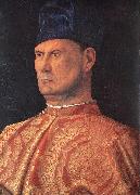 BELLINI, Giovanni Portrait of a Condottiere (Jacopo Marcello)  yr6 Norge oil painting reproduction